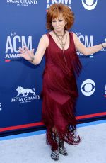 REBA MCENTIRE at 2019 Academy of Country Music Awards in Las Vegas 04/07/2019