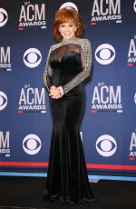 REBA MCENTIRE at 2019 Academy of Country Music Awards in Las Vegas 04/07/2019