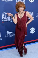 REBA MCENTIRE at 2019 Academy of Country Music Awards in Las Vegas 04/07/2019