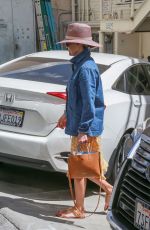 REESE WITHERSPOON at a Nail Salon in Beverly Hills 04/19/2019