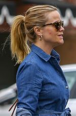 REESE WITHERSPOON Leaves a Spa in Santa Monica 04/28/2019