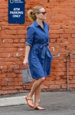 REESE WITHERSPOON Leaves a Spa in Santa Monica 04/28/2019