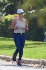 REESE WITHERSPOON Out Jogging in West Hollywood 04/07/2019