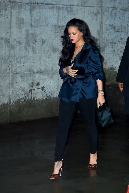 RIHANNA at Perry Street Restaurant in New York 04/12/2019
