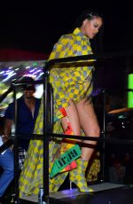 RIHANNA at Reggae Star Buju Banton Concert in Barbados 04/28/2019