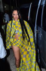 RIHANNA at Reggae Star Buju Banton Concert in Barbados 04/28/2019