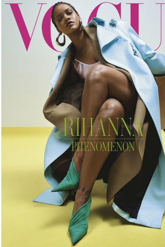 RIHANNA in Vogue Magazine, Australia May 2019