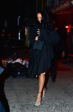 RIHANNA Night Out in New York 04/15/2019