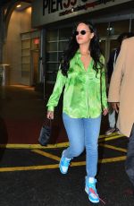 RIHANNA Out and About in New York 04/15/2019