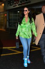 RIHANNA Out and About in New York 04/15/2019