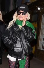 RITA ORA Arrives at Laylow Club in Notting Hill 04/14/2019