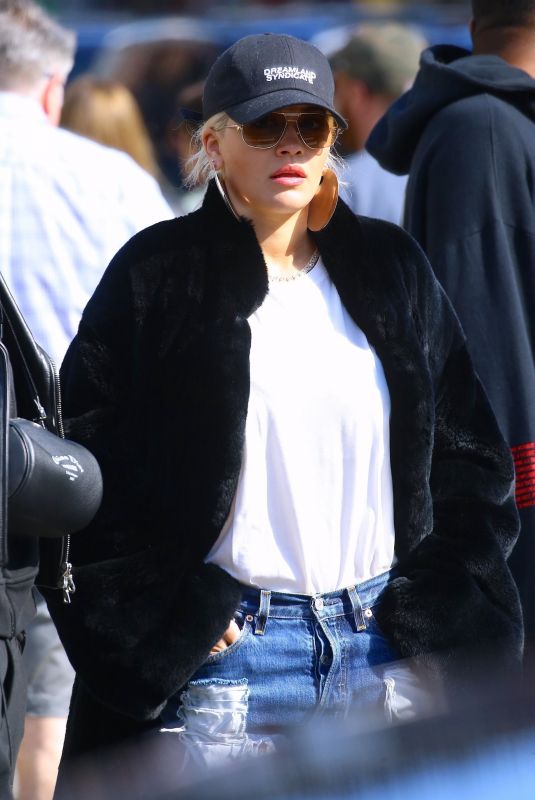 RITA ORA Out and About in New York 04/05/2019