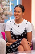 ROCHELLE HUMES at Lorraine Show in London 04/24/2019