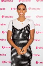 ROCHELLE HUMES at Lorraine Show in London 04/24/2019