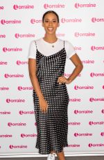 ROCHELLE HUMES at Lorraine Show in London 04/24/2019