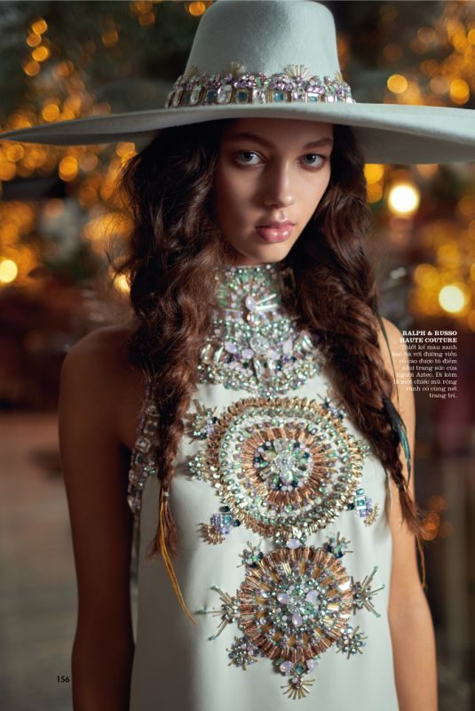ROMANA MEIJER for Elle Magazine, Vietnam April 2019