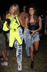 ROMEE STRIJD and SARA SAMPAIO at Coachella Valley Music and Arts Festival in Indio 04/13/2019