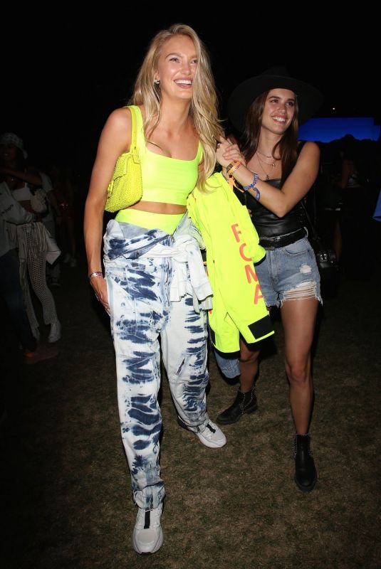 ROMEE STRIJD and SARA SAMPAIO at Coachella Valley Music and Arts Festival in Indio 04/13/2019