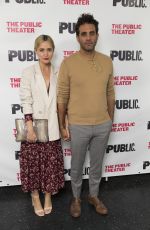 ROSE BYRNE at Public Theaters Socrates Opening Night in New York 04/16/2019