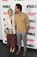 ROSE BYRNE at Public Theaters Socrates Opening Night in New York 04/16/2019