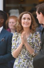 ROSE BYRNE, David Oyelowo and Domhnall Gleeson on the Set of Peter Rabbit 2 in Richmond 03/31/2019