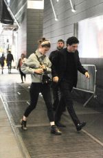 ROSE LESLIE and Kit Harington Out in New York 04/08/2019