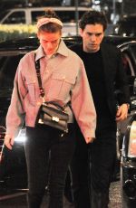 ROSE LESLIE and Kit Harington Out in New York 04/08/2019