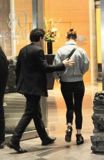 ROSE LESLIE and Kit Harington Out in New York 04/08/2019