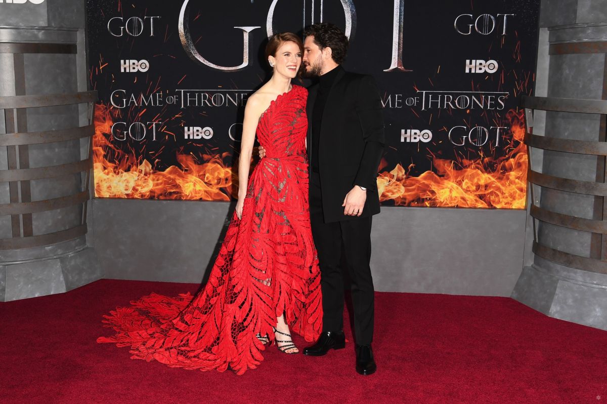 ROSE LESLIE at Game of Thrones, Season 8 Premiere in New York 04/03/2019 – HawtCelebs