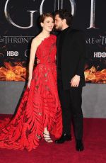 ROSE LESLIE at Game of Thrones, Season 8 Premiere in New York 04/03/2019