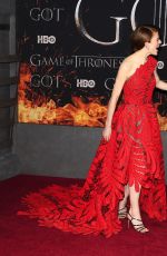 ROSE LESLIE at Game of Thrones, Season 8 Premiere in New York 04/03/2019