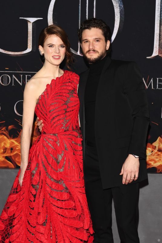 ROSE LESLIE at Game of Thrones, Season 8 Premiere in New York 04/03/2019