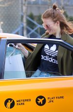 ROSE LESLIE Out and About in New York 04/02/2019