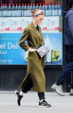 ROSE LESLIE Out in New York 04/08/2019