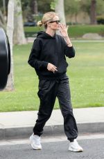 ROSIE HUNTIGNTON-WHITELEY at a Park in Beverly Hills 04/16/2019