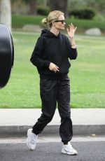 ROSIE HUNTIGNTON-WHITELEY at a Park in Beverly Hills 04/16/2019