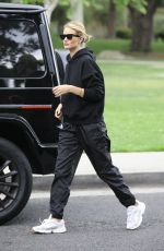 ROSIE HUNTIGNTON-WHITELEY at a Park in Beverly Hills 04/16/2019