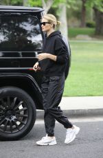 ROSIE HUNTIGNTON-WHITELEY at a Park in Beverly Hills 04/16/2019