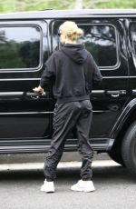 ROSIE HUNTIGNTON-WHITELEY at a Park in Beverly Hills 04/16/2019