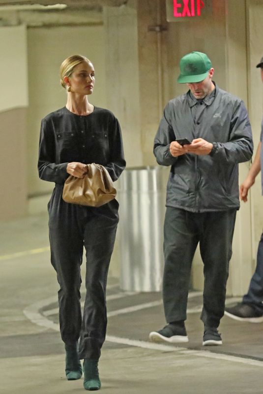 ROSIE HUNTINGTON-WHITELEY and Jason Statham at a Medical Office in Beverly Hills 04/15/2019