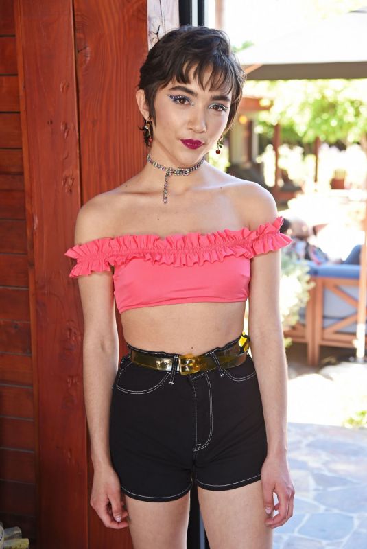 ROWAN BLANCHARD at Poolside with H&M in Palm Springs 04/13/2019
