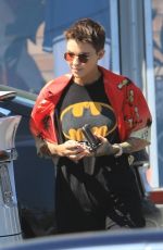 RUBY ROSE Leaves a Gym in Los Angeles 04/17/2019