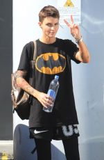 RUBY ROSE Leaves a Gym in Los Angeles 04/17/2019