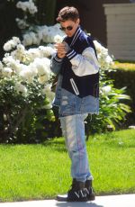 RUBY ROSE Out and About in Beverly Hills 04/22/2019