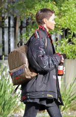 RUBY ROSE Out and About in Hollywood 04/05/2019