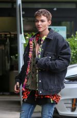 RUBY ROSE Out for Lunch in West Hollywood 04/16/2019