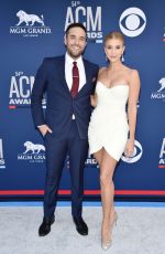 SABINA GADECKI and Tyler Rich at 2019 Academy of Country Music Awards in Las Vegas 04/07/2019