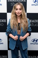 SABRINA CARPENTER at Deadline Studios at Tribeca Film Festival in New York 04/26/2019