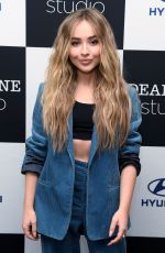 SABRINA CARPENTER at Deadline Studios at Tribeca Film Festival in New York 04/26/2019