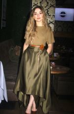 SABRINA CARPENTER at The Short History of the Long Road Cast Party in New York 04/27/2019